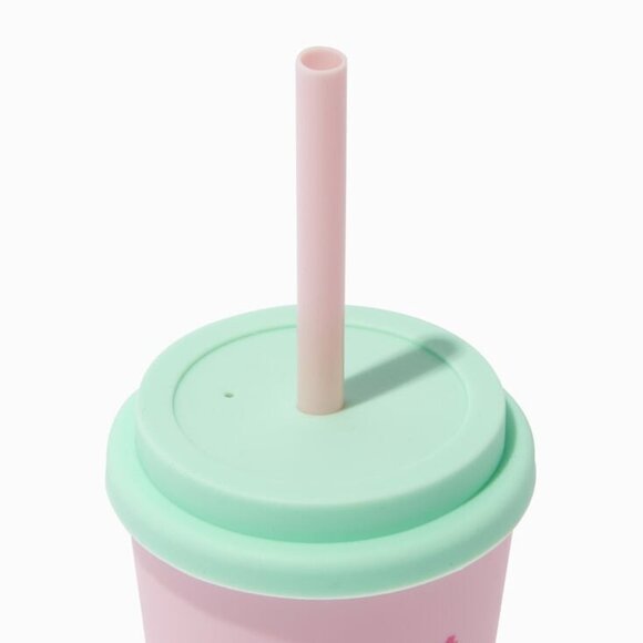 Pusheen® The Cat Breakfast Tumbler Plastic water juice cup with straw - Picture 3 of 10